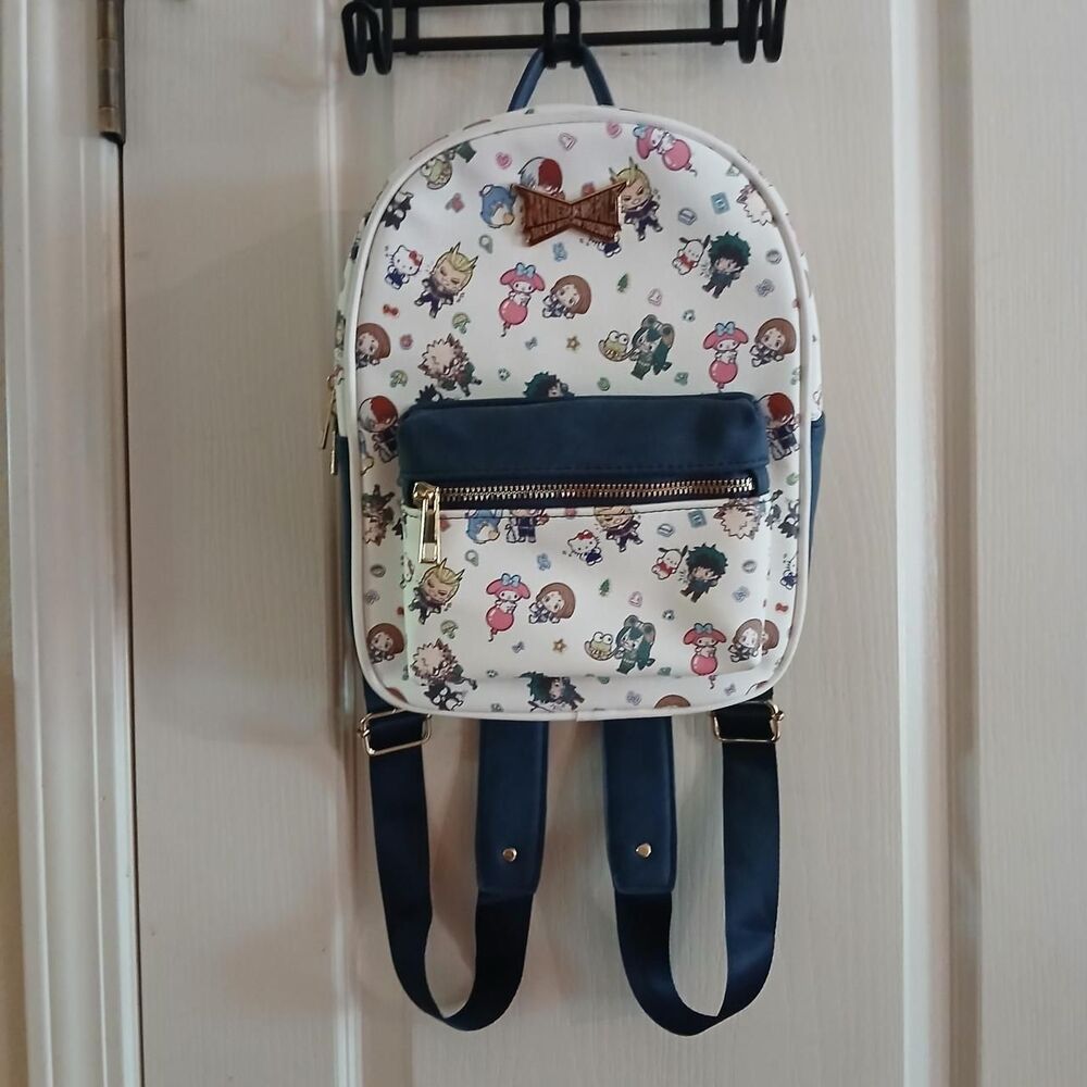Loungefly Sanrio My Hero Academia X Hello Kitty & Friends Mini Backpack Kidcore